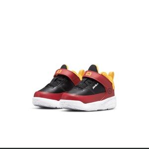 Kids' Black and Red Athletic Shoes-Brand new